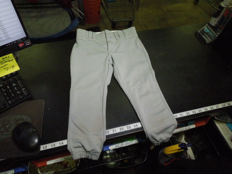 Load image into Gallery viewer, Used Champro Girls Softball Pants in Grey Size Small
