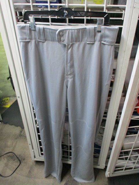 Used Rawlings Grey Open Bottom Pants Adult Size Large