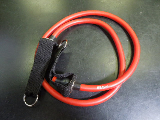 Used Red "Heavy" Resistance Tube with O Ring End Points