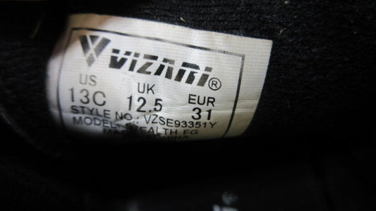 Used Vizari Stealth Soccer Cleats - Size Youth 13