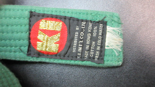 Used KI Green Karate Belt