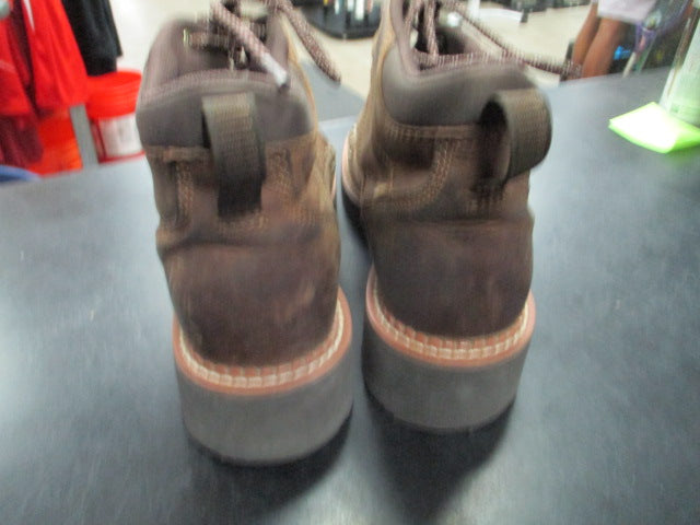 Load image into Gallery viewer, Used Ariat Leather Hiking Shoes Brown Size 9 B
