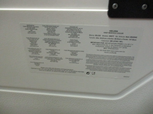 Used Igloo Maxcold 165 Cooler