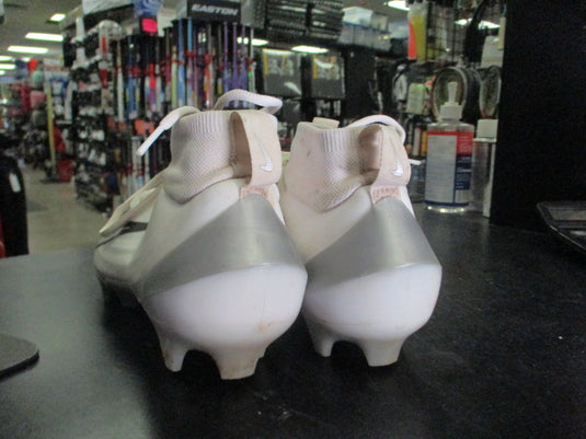 Used Nike Air Zoom Vapor 1 Football Cleats in White Size 6