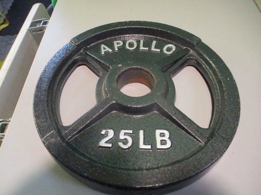 Used Apollo 25LB Olympic Weight Plate