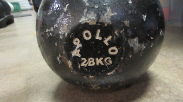 Load image into Gallery viewer, Used Apollo 62LB Cast Iron Kettle Bell

