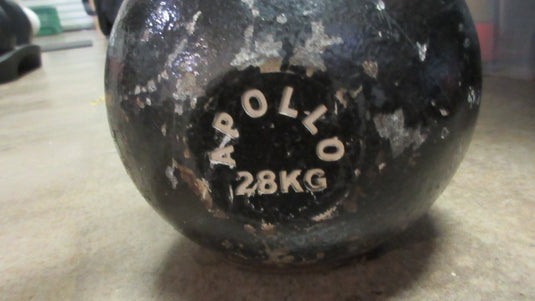 Used Apollo 62LB Cast Iron Kettle Bell