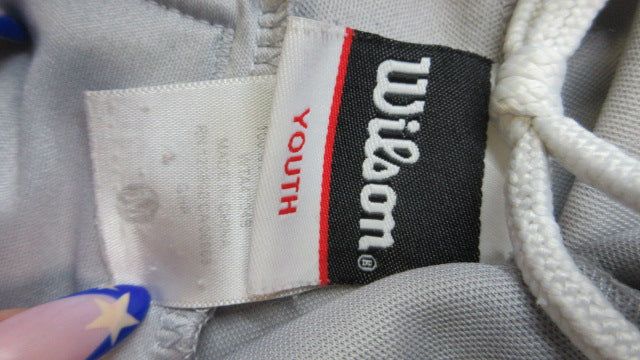 Load image into Gallery viewer, Used Wilson Elastic Bottom Baseball Pants - Size Youth Medium

