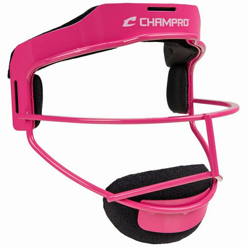 New Champro Sentry Fielder's Face Mask - Pink - Youth