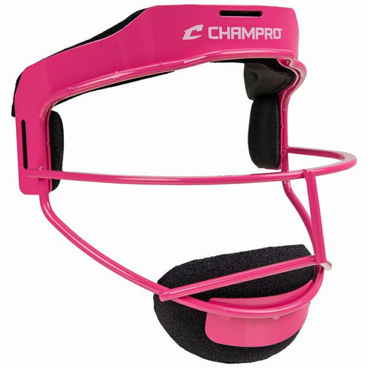 New Champro Sentry Fielder's Face Mask - Pink - Youth