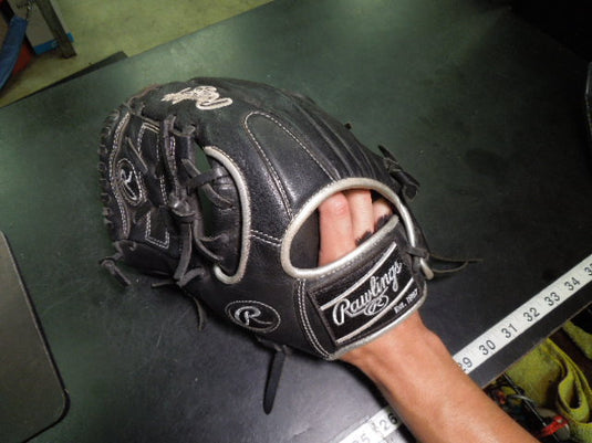 Used Rawlings Encore Series EC1175-8B LHT 11.75" Black Leather Glove