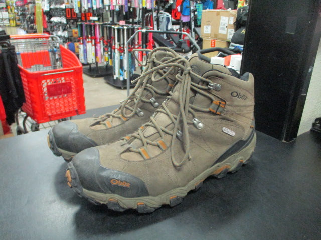Load image into Gallery viewer, Used Oboz B Dry Waterproof Mountain Boots Size 13
