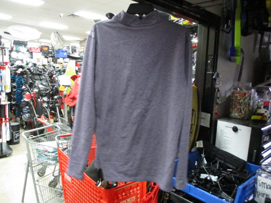 Used Purple Quarter Zip Shirt Size Medium