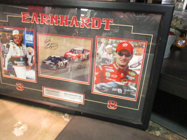 Load image into Gallery viewer, EARNHARDT Dale Senior an Dale JR Authenticated Signed Picture

