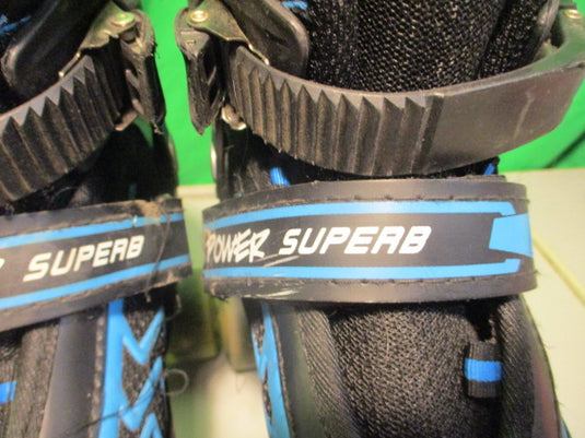 Used Power Superb Size 35-38 Kids Quad Roller Skates