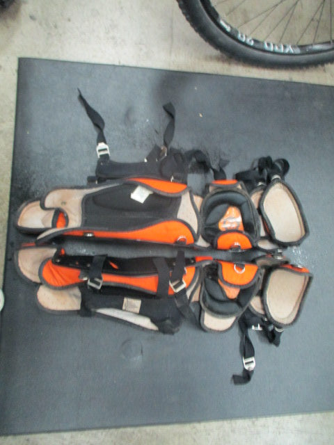 Load image into Gallery viewer, Used All Star LG30WPRO Adult Catcher Shin Guards
