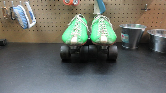 Used Vintage Riddell Grand Prix Power Dyne Roller Skates - Size Mens 14