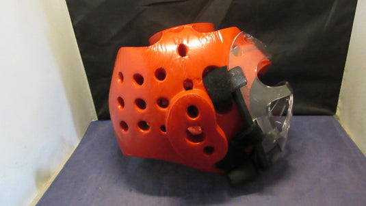 Used Macho ATA Head Gear w/ Face Mask Size Large- wear inside