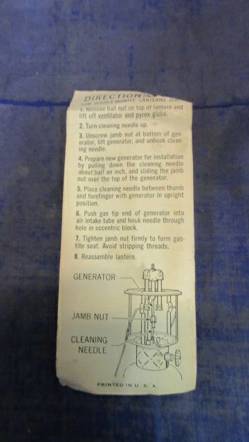 Coleman Lantern Generator - Like New