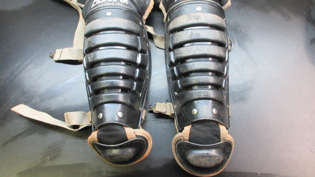 Load image into Gallery viewer, Used All-Star Catchers Shin Guards - Size 9-12

