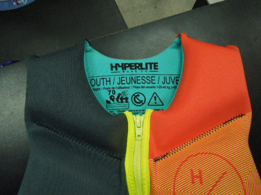 Used Hyperlite Wake Co Size Youth Lvl 70bc LifeJacket