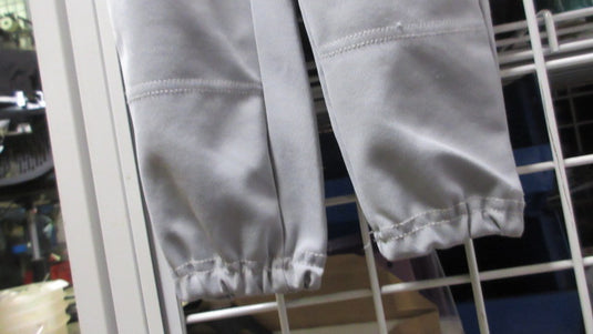 Used Champro Elastic Bottom Baseball Pants Grey  Size Youth Medium