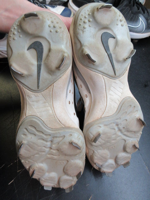 Used Nike Alpha Huarache Varsity 4 Low Metal Baseball Cleats - Size 7