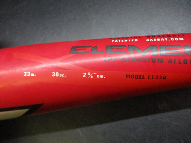 Load image into Gallery viewer, Used Axe Element 33" -3 Alloy BBCOR Baseball Bat
