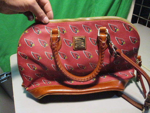 Load image into Gallery viewer, Used Dooney &amp; Bourke Arizona Cardinals Signature Crossbody Purse
