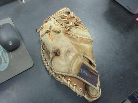 Vintage Spalding Jor Torre Leather First Base Glove Lefty (Needs To Be Re-Laced)