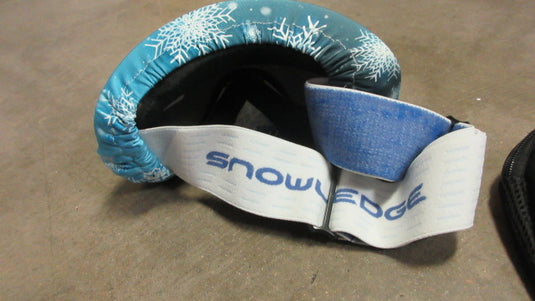 New Snowlodge Icyvanes Ski Goggles - Matte White/ Fake Blue