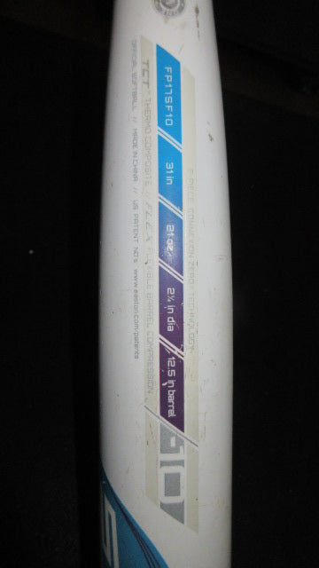 Load image into Gallery viewer, Used Easton Stealth Flex 31&quot; (-10) Fastpitch Thermo Composite Bat - wear
