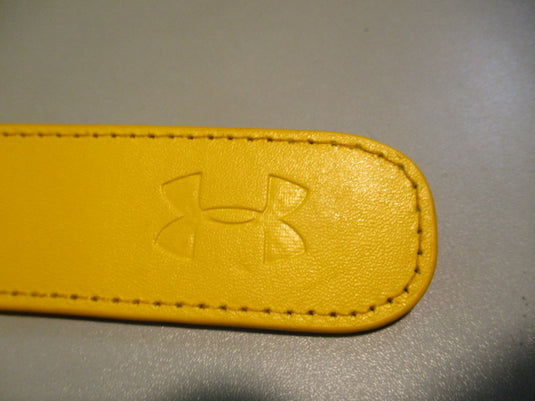 Used Under Armour Yellow Adult Baseball Belt