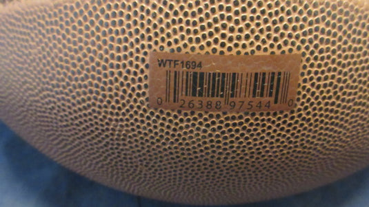 Used Wilson NFL Junior Touchdown WTF1694 Football