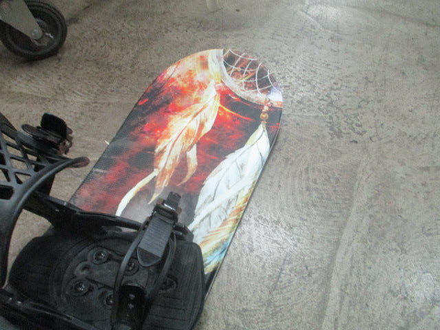 Load image into Gallery viewer, Used M8trix Size 120CM Snowboard W/ M8trix Bindings
