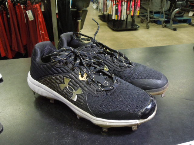 Load image into Gallery viewer, Used Under Armour Men's Yard MT Metal Baseball Cleats Size 12.5
