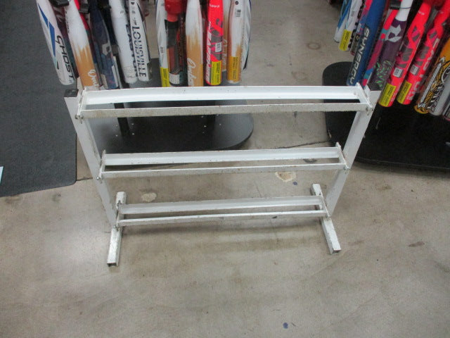 Load image into Gallery viewer, Used White 32&quot; DUMBELL RACK
