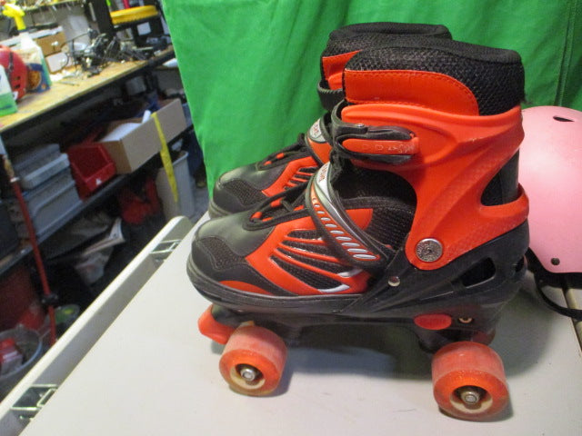 Load image into Gallery viewer, Used Dikashi Size Large Quad Roller Skates
