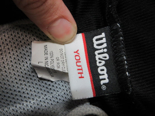 Used Wilson Elastic Bottom Baseball Pants - Size Youth Large