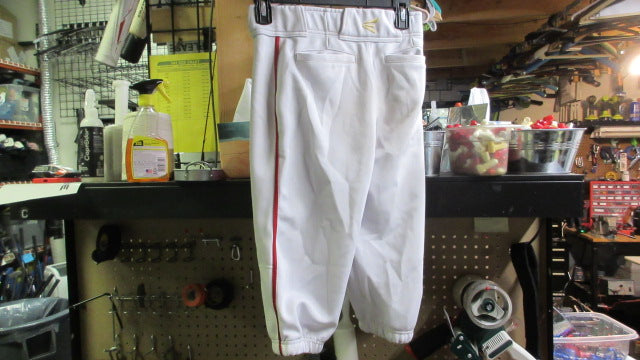 Load image into Gallery viewer, Used Easton Knicker Pants W/ Red Braid Youth XL - White
