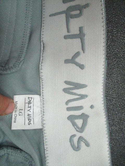 Used Dirty Mids Open Bottom Adult Large Baseball Pant