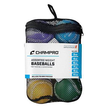 New Champro Weighted Baseballs 3oz, 4oz, 6oz, 7oz, 9oz, 11oz