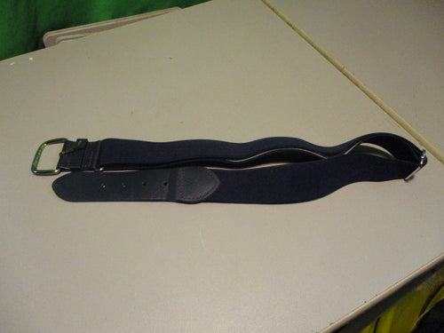 Used All-Star Dark Blue Adult Baseball Belt