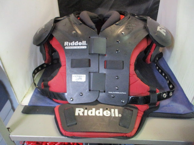 Load image into Gallery viewer, Used Riddell Kombine SK Shoulder Pads Adult Size Small 38&quot;-40&quot;/ 17&quot; - 18&quot;
