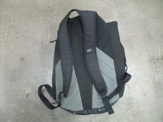 Used Demarini Black Baseball Equipment Backpack (Ripped Handle)
