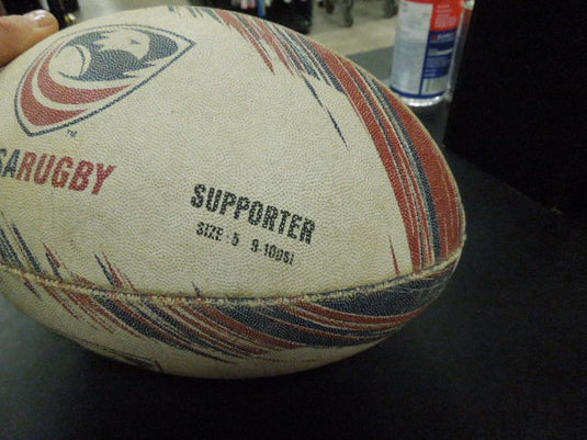 Used Gilbert USA Rugby Supporter Rugby Ball Size 5