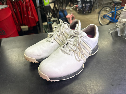 Used Adidas Tour360 SuperFeet Leather Golf Shoes Size 9.5