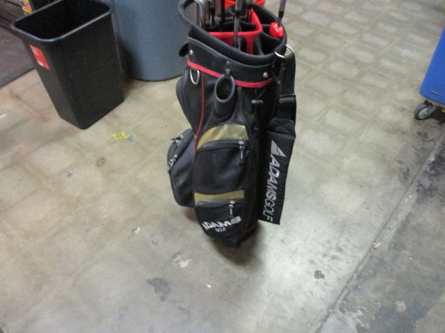 Load image into Gallery viewer, Used Adams Golf A12 OS Iron Hybrid Set 4-9, PW, SW - LH With Bag
