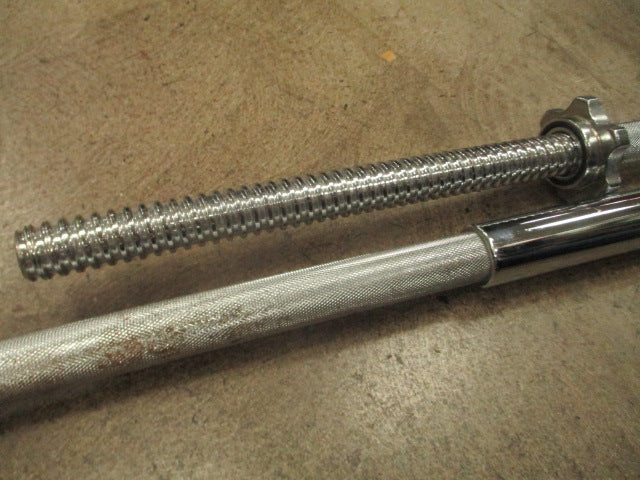 Load image into Gallery viewer, Used 5ft 3 Piece Standard Spinlock Bar w/ Collars
