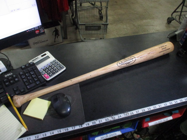 Load image into Gallery viewer, Used Louisville Slugger 3X Ash Wood Bat 31.5 in 27 oz
